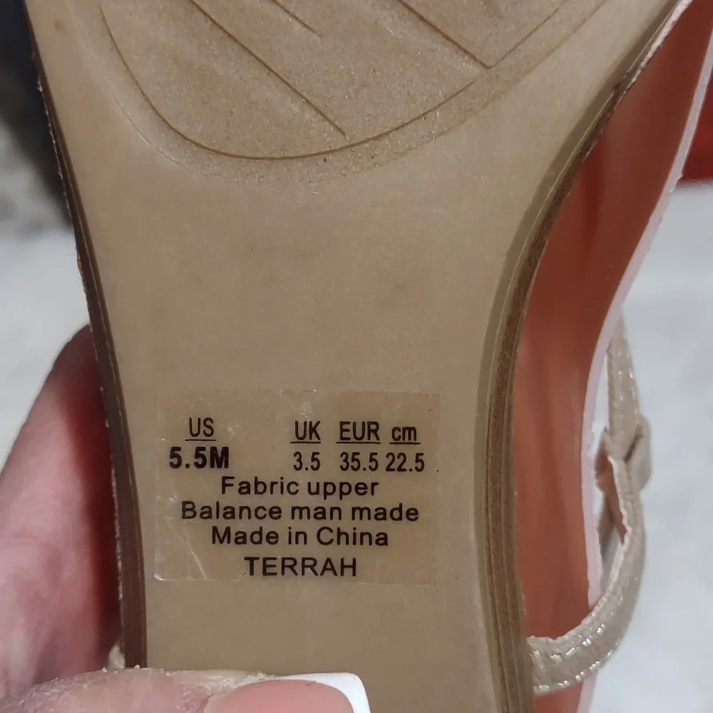 New condition sandal shoes for women size 5.5 - Picture 5 of 6